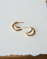 Double Hoop Earrings | Boutique In USA, Earrings, $ 18.00, A Moment Of Now™