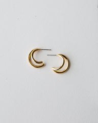 Double Hoop Earrings | Boutique In USA, Earrings, $ 18.00, A Moment Of Now™