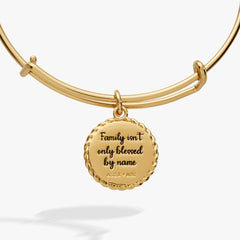 Bonus Mom 'Family Isn't Only Blessed By Name' Charm Bangle, Bracelets, $ 24.00, A Moment Of Now™