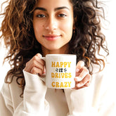 Be Happy Inspirational Coffee Mug - Joyful Start, Mugs, $ 17.00, A Moment Of Now™