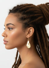 Boho Gold-tone Geometric Drop Earrings | Festival Jewelry, Earrings, $ 7.00, A Moment Of Now™