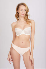 Bra Milavitsa 127640 - Soft Balconette, Sport-Chic, Invisible Edge