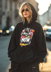 Capture the Best Moment – A Moment Of Now Graphic Hoodie