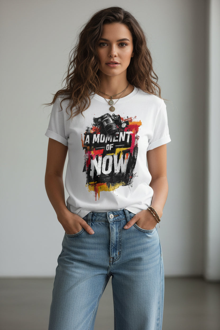 Capture the Best Moment – A Moment Of Now Graphic Tee | Boutique In USA, T-shirts, $ 24.50, A Moment Of Now™