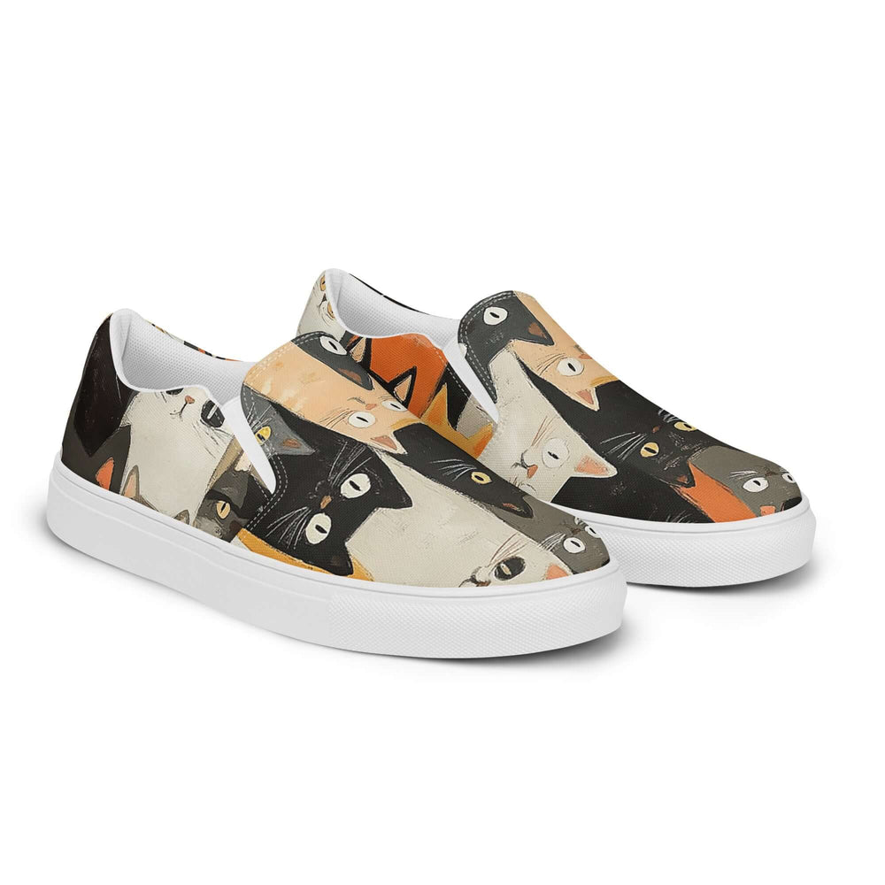 Cat Lover’s Dream Women’s Slip-On Canvas Shoes | Boutique In USA, sneakers, $ 65.00, A Moment Of Now™