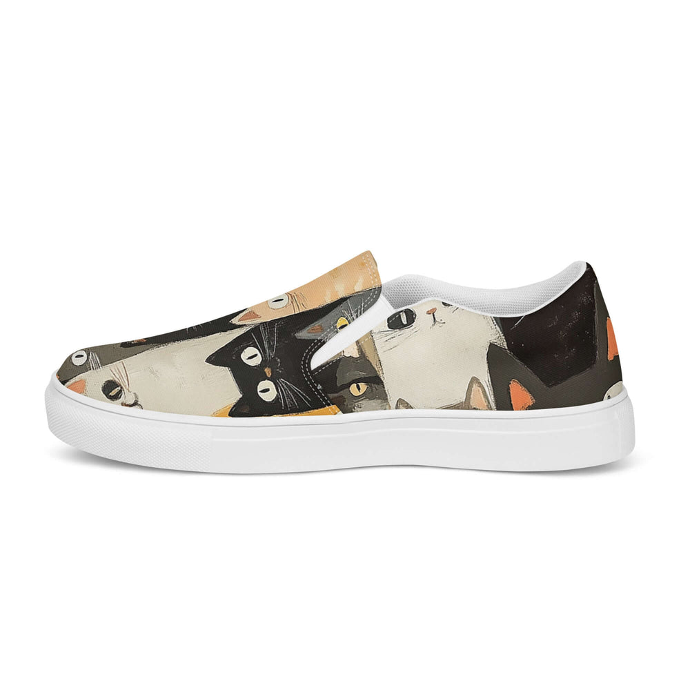 Cat Lover’s Dream Women’s Slip-On Canvas Shoes | Boutique In USA, sneakers, $ 65.00, A Moment Of Now™