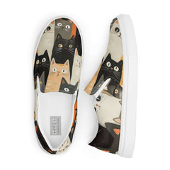 Cat Lover’s Dream Women’s Slip-On Canvas Shoes | Boutique In USA, sneakers, $ 65.00, A Moment Of Now™