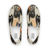 Cat Lover's Dream Slip-On Canvas Shoes | All-Over Cat Print, sneakers, $ 65.00, A Moment Of Now™