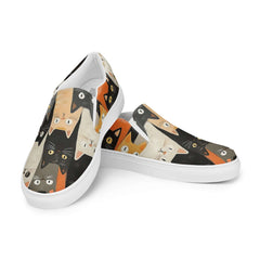 Cat Lover’s Dream Women’s Slip-On Canvas Shoes | Boutique In USA, sneakers, $ 65.00, A Moment Of Now™
