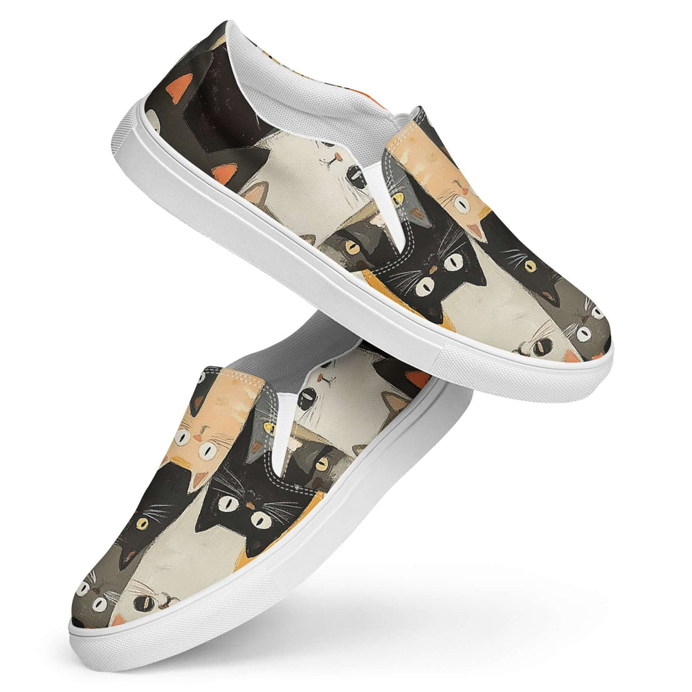 Cat Lover’s Dream Women’s Slip-On Canvas Shoes | Boutique In USA, sneakers, $ 65.00, A Moment Of Now™