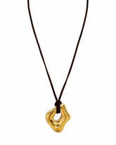 Sage Cord Necklace