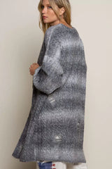 Stylish Cookies And Cream Distressed Cardigan, Cardigans, $ 59.00, A Moment Of Now™