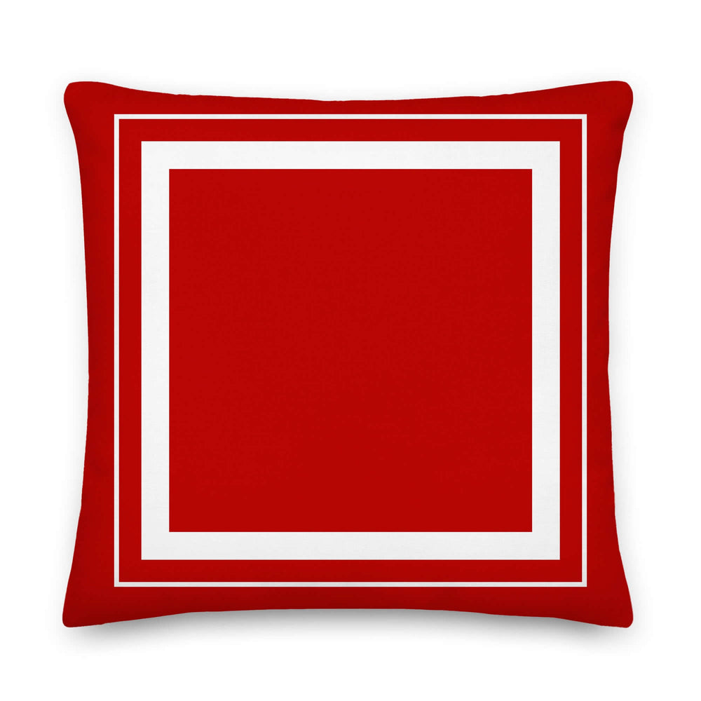 Custom Double Border Frame Decorative Throw Pillow Cushion | Boutique In USA, Throw Pillows, $ 55.00, A Moment Of Now™
