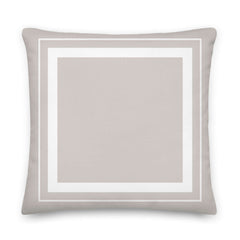 Custom Double Border Frame Decorative Throw Pillow Cushion | Boutique In USA, Throw Pillows, $ 55.00, A Moment Of Now™