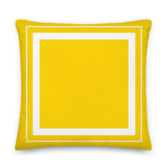 Custom Double Border Frame Decorative Throw Pillow Cushion | Boutique In USA, Throw Pillows, $ 55.00, A Moment Of Now™