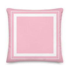 Custom Double Border Frame Decorative Throw Pillow Cushion | Boutique In USA, Throw Pillows, $ 55.00, A Moment Of Now™