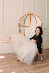 Dancing Ballerina Bomber in Black + Gold | Boutique In USA, Jackets, $ 98.00, A Moment Of Now™