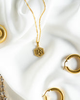 Initial Starburst Necklace | Boutique In USA, Necklaces, $ 40.00, A Moment Of Now™