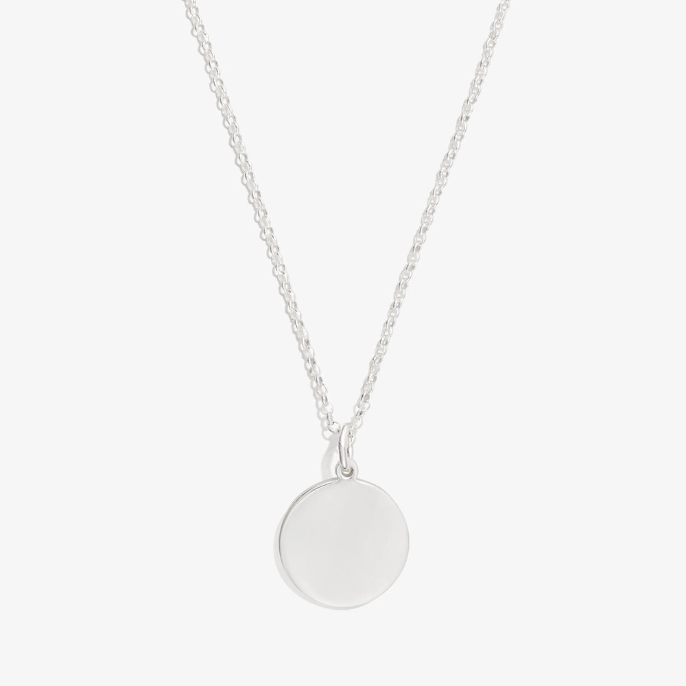 Circle Charm Necklace, 21'', Necklaces, $ 48.00, A Moment Of Now™