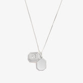 Slider Tag Heart Charm Necklace, 21'', Necklaces, $ 17.90, A Moment Of Now™