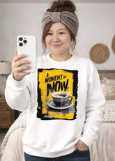 Everyday Coffee Moment Graphic Sweatshirt