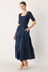Elegant Era Sweater Knit Midi Dress | Boutique In USA, DRESSES, $ 90.00, A Moment Of Now™