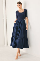 Elegant Era Sweater Knit Midi Dress | Boutique In USA, DRESSES, $ 90.00, A Moment Of Now™