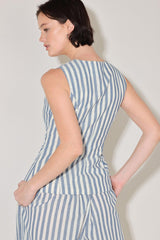 Ocean Drive Rhythm Woven Vest, TOPS, $ 56.00, A Moment Of Now™