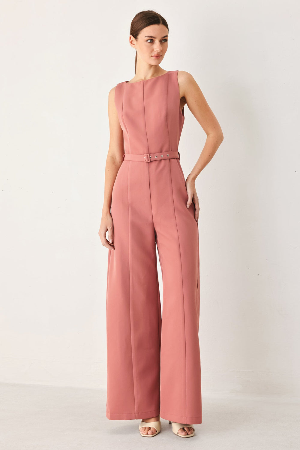 Pretty Moment Woven Jumpsuit | Boutique In USA, Jumpsuits, $ 92.00, A Moment Of Now™