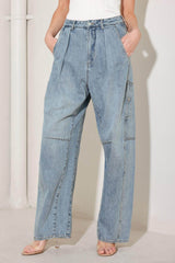 Skyline Siren Denim Pants | Boutique In USA, PANTS, $ 70.00, A Moment Of Now™