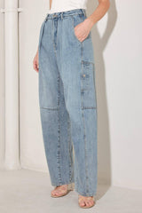 Skyline Siren Denim Pants | Boutique In USA, PANTS, $ 70.00, A Moment Of Now™