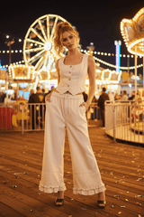 Sunday Soft Flow Woven Culotte Pants | Boutique In USA, PANTS, $ 70.00, A Moment Of Now™