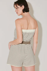 WEEKEND STRIPE KNIT ROMPER | Boutique In USA, ROMPER, $ 70.00, A Moment Of Now™