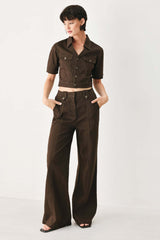 Cowgirl After Dark Woven Pants | Boutique In USA, PANTS, $ 72.00, A Moment Of Now™