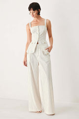 Sutton Stripe Woven Pants | Boutique In USA, PANTS, $ 76.00, A Moment Of Now™