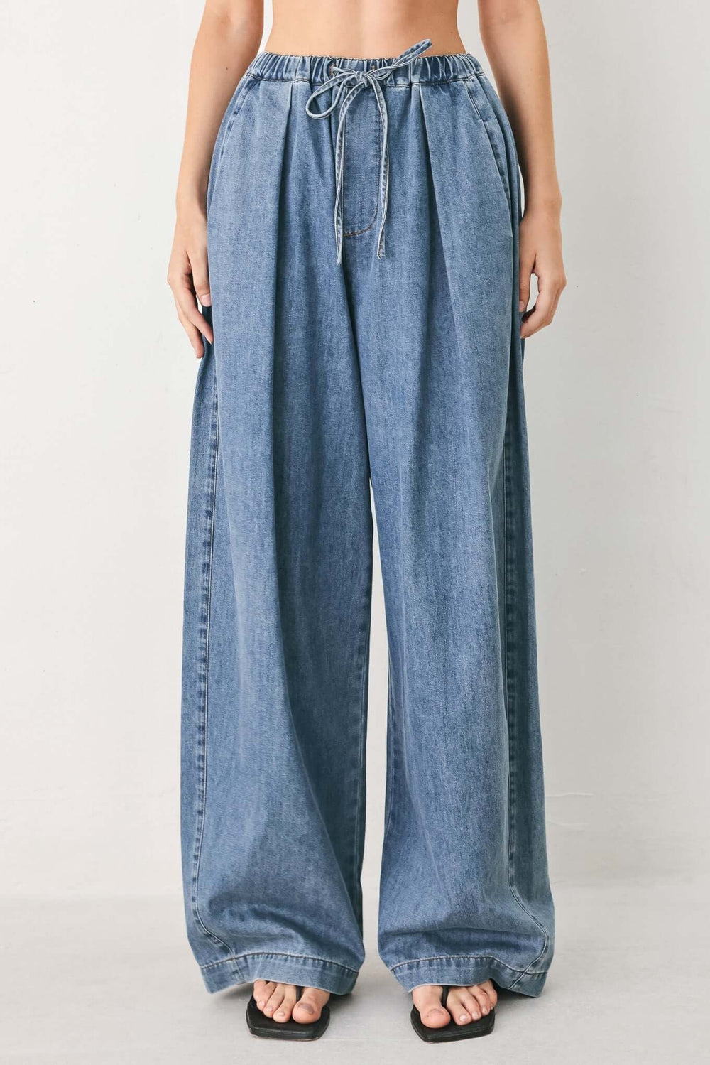 Relaxed Retreat Denim Pants | Boutique In USA, PANTS, $ 74.00, A Moment Of Now™