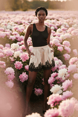 Beige Rodeo Romance Woven Shorts | Boutique In USA, SHORTS, $ 56.00, A Moment Of Now™