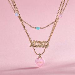 Sweethearts® Triple-Strand Charm Necklace, Necklaces, $ 78.00, A Moment Of Now™