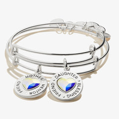 Mother Daughter Charm Bangles, Set of 2, Bracelets, $ 44.00, A Moment Of Now™