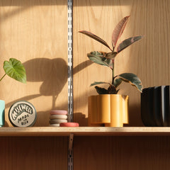 Pillar Handmade Ceramic Fluted Planter with Legs & Drainage - 5 Colors