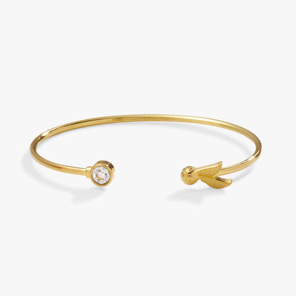 Harry Potter™ Golden Snitch + Crystal Flex Cuff, Bracelets, $ 34.00, A Moment Of Now™