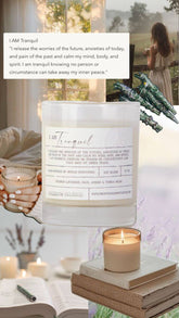I AM Tranquil 7.5 oz Candle