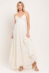Azure Reverie Woven Maxi Dress | Boutique In USA, DRESSES, $ 80.00, A Moment Of Now™