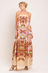 Palm Oasis Woven Maxi Dress | Boutique In USA, DRESSES, $ 82.00, A Moment Of Now™