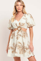 Breeze Bloom Woven Mini Dress | Boutique In USA, DRESSES, $ 76.00, A Moment Of Now™