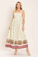 Coconut Grove Woven Midi Dress | Boutique In USA, DRESSES, $ 92.00, A Moment Of Now™