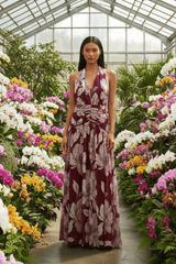 Rosewood Romance Power Mesh Maxi Dress | Boutique In USA, DRESSES, $ 86.00, A Moment Of Now™