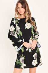 Whispering Roses Woven Mini Dress | Boutique In USA, DRESSES, $ 72.00, A Moment Of Now™