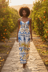 Vacay Glow Ivory Blue Woven Jumpsuit | Boutique In USA, Jumpsuits, $ 74.00, A Moment Of Now™