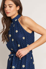 Nightfall Muse Woven Jumpsuit | Boutique In USA, Jumpsuits, $ 90.00, A Moment Of Now™
